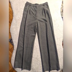 Houndstooth Straight leg Business Pants